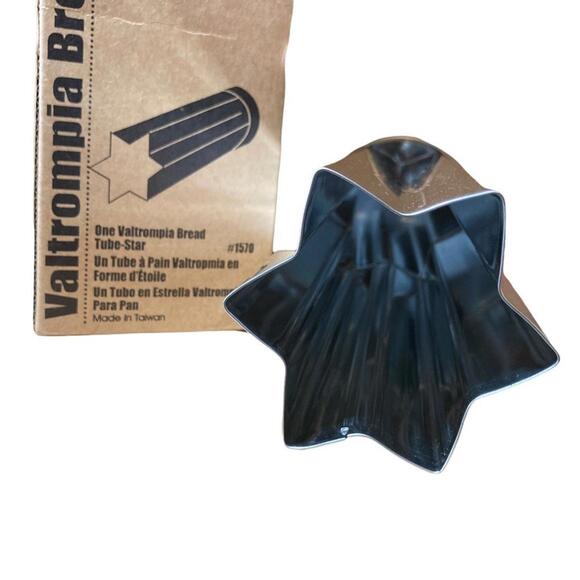 NEW The Pampered Chef Valtrompia Bread Tube Star Shape #1570 Kitchen Ware - Picture 3 of 5